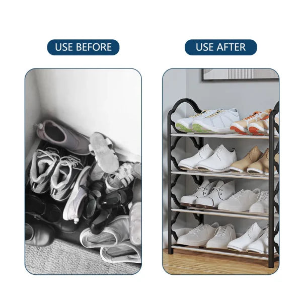 Non-breakable Floor Standing Shoes Rack